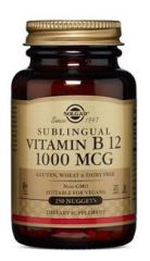 Vitamina B12 Comprimidos Sublinguales masticables 1000 mcg