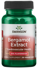 Extracto de Bergamota 500 mg 30 Cápsulas
