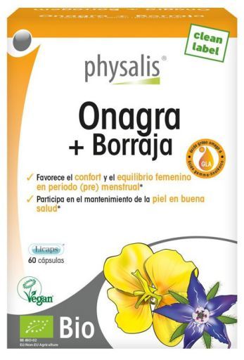 Onagra+Borraja Bio 60 capsulas