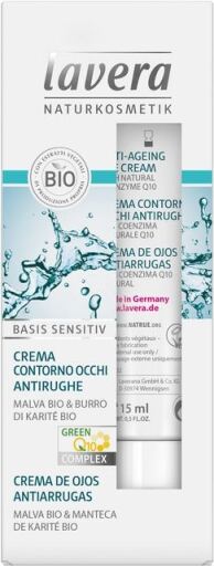 Basis Sensitiv Crema Contorno de Ojos Antiedad Q10 15 ml